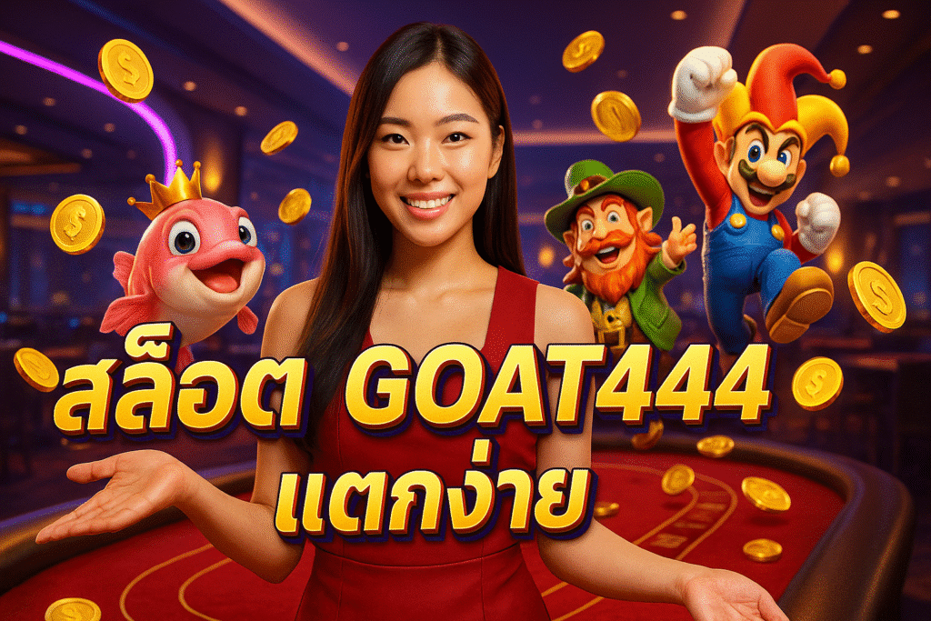สล็อต GOAT444 แตกง่าย
