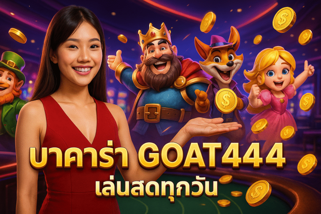 บาคาร่า GOAT444 เล่นสดทุกวัน