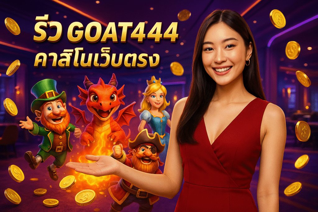 รีวิว GOAT444 คาสิโนเว็บตรง