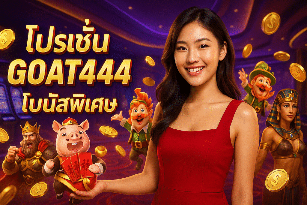 โปรโมชั่น GOAT444 โบนัสพิเศษ